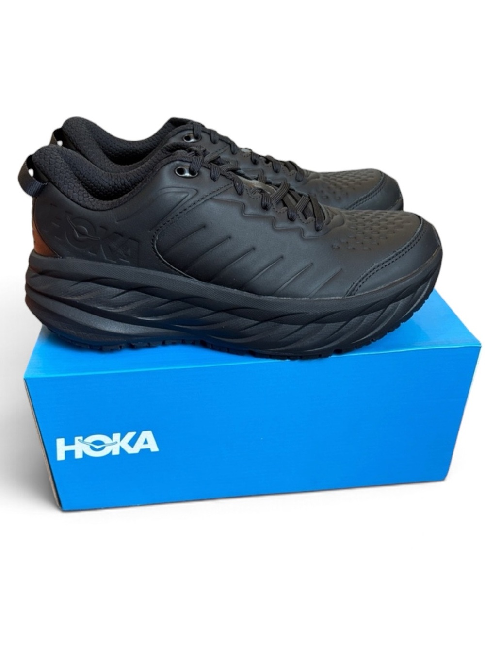 Hoka Bondi SR Running Shoes Women’s 11 Black Athletic NIB